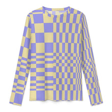 Lade das Bild in den Galerie-Viewer, Einzelbilddruck Damen / Frauen Langärmeliges Mesh T-Shirt SDS2504 mit Foto Design Motiv Text selbst gestalten und bedrucken
