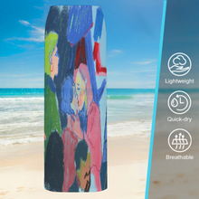 Lade das Bild in den Galerie-Viewer, Multi-Image-Druck Transparenter Damen / Frauen Überwurfrock aus Netzstoff mit Schlitz SDS2507 mit Foto selbst gestalten und bedrucken
