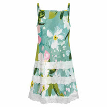 Lade das Bild in den Galerie-Viewer, Einzelbilddruck Damen / Frauen Unterkleid mit Spitzenbesatz SDS2520 mit Fotos Muster Text Logo selbst gestalten und bedrucken
