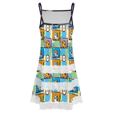 Lade das Bild in den Galerie-Viewer, Multi-Image-Druck Damen / Frauen Unterkleid mit Spitzenbesatz SDS2520 mit Fotos Muster Text Logo selbst gestalten und bedrucken
