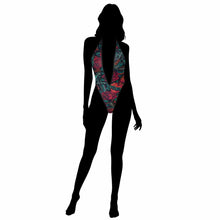 Lade das Bild in den Galerie-Viewer, Sexy Damen-Overall mit tiefem V-Ausschnitt SDSQQ004 mit Ihrem eigenen Design Logo oder Foto selbst gestalten und bedrucken
