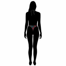 Lade das Bild in den Galerie-Viewer, Sexy Damen-Overall mit tiefem V-Ausschnitt SDSQQ004 mit Ihrem eigenen Design Logo oder Foto selbst gestalten und bedrucken
