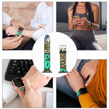Lade das Bild in den Galerie-Viewer, Hochwertiges PU Leder Armband für Apple iWatch Armbanduhr mit Foto selbst gestalten und bedrucken
