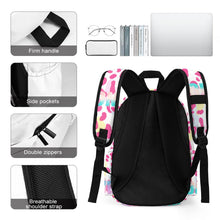 Lade das Bild in den Galerie-Viewer, Schulrucksackaus Oxford-Stoff Schultasche Reise Rucksack für Jungen / Mädchen mit Foto Design Motiv Text selbst gestalten und bedrucken
