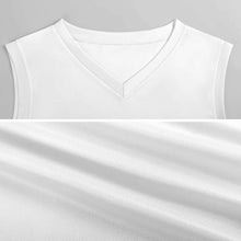 Lade das Bild in den Galerie-Viewer, Einzelbild-Design Herren / Männer Basketball Weste mit V-Ausschnitt TK mit Foto Design Motiv Text selbst gestalten und bedrucken
