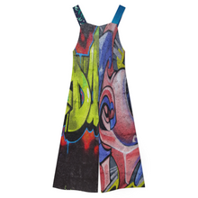 Lade das Bild in den Galerie-Viewer, Multi-Image-Design Damen / Frauen Jumpsuit mit Hosenträgern WLR mit Foto Design Motiv Text selbst gestalten und bedrucken (Simple Design)
