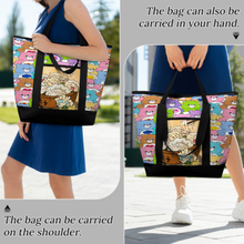 Lade das Bild in den Galerie-Viewer, Multi-Image-Druck Isolierte Einkaufstasche mit großem Fassungsvermögen XB0601064 mit Foto selbst gestalten und bedrucken
