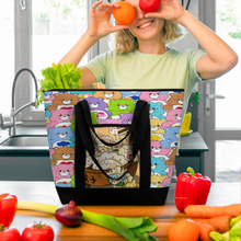 Lade das Bild in den Galerie-Viewer, Multi-Image-Druck Isolierte Einkaufstasche mit großem Fassungsvermögen XB0601064 mit Foto selbst gestalten und bedrucken
