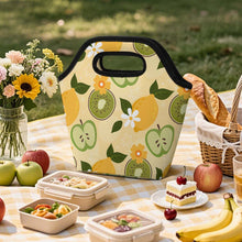Lade das Bild in den Galerie-Viewer, Einzelbilddruck Tragbare Lunchtasche mit Fotos Muster Text Logo selbst gestalten und bedrucken
