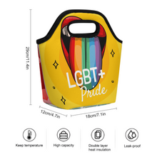 Lade das Bild in den Galerie-Viewer, Multi-Image-Druck Tragbare Lunchtasche mit Fotos Muster Text Logo selbst gestalten und bedrucken
