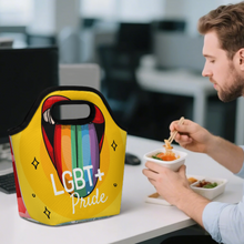 Lade das Bild in den Galerie-Viewer, Multi-Image-Druck Tragbare Lunchtasche mit Fotos Muster Text Logo selbst gestalten und bedrucken
