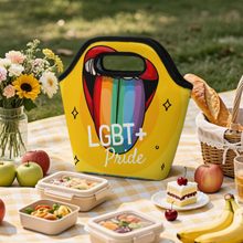 Lade das Bild in den Galerie-Viewer, Multi-Image-Druck Tragbare Lunchtasche mit Fotos Muster Text Logo selbst gestalten und bedrucken
