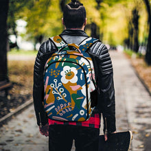 Lade das Bild in den Galerie-Viewer, Einzelbild-Design Taschen Rucksack Schultasche Schulrucksack mit Fotos Muster Text Logo selbst gestalten und bedrucken
