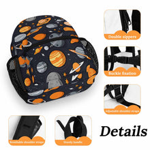 Lade das Bild in den Galerie-Viewer, Einzelbild-Design 13 Zoll Volldruck Kinderschultasche Schulrucksack mit Fotos Muster Text Logo selbst gestalten und bedrucken
