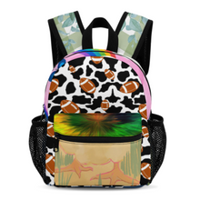 Lade das Bild in den Galerie-Viewer, Multi-Image-Design 13 Zoll Volldruck Kinderschultasche Schulrucksack mit Fotos Muster Text Logo selbst gestalten und bedrucken

