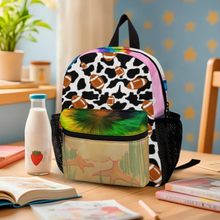 Lade das Bild in den Galerie-Viewer, Multi-Image-Design 13 Zoll Volldruck Kinderschultasche Schulrucksack mit Fotos Muster Text Logo selbst gestalten und bedrucken
