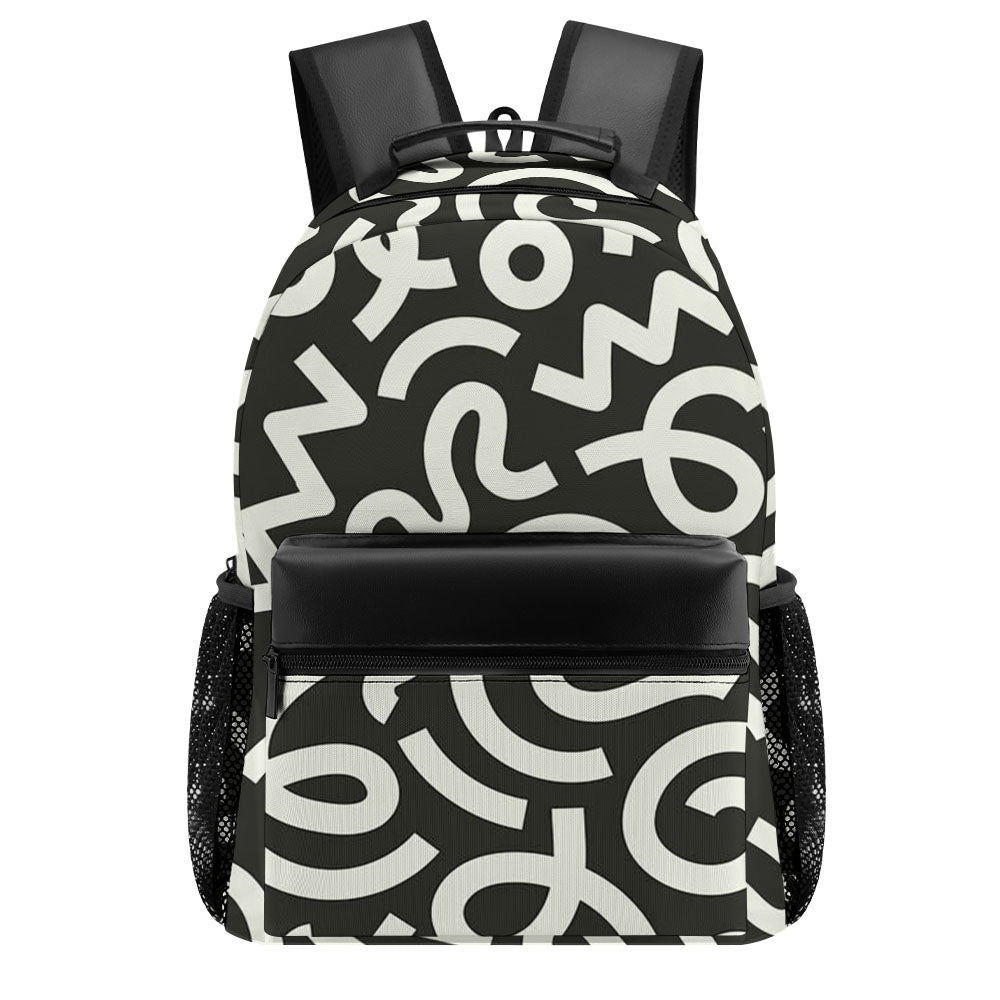 Personalisierter Cord-Rucksack Mit Namen – 40x28x12 Cm, Wählbare Farben – Für Schule, Freizeit & Reisen