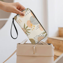 Lade das Bild in den Galerie-Viewer, Lange Vertikale Geldbörse / Vertikale Brieftasche / Leder Portemonnaie vertikal (mit Kordel) (auf beiden Seiten das gleiche Bild) mit Foto selbst gestalten und bedrucken
