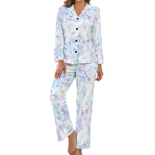 Lade das Bild in den Galerie-Viewer, Pyjama Set Damen personalisieren | Schlafanzug mit V-Ausschnitt
