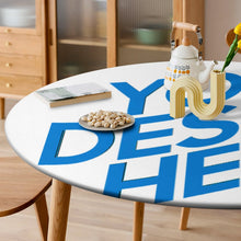 Lade das Bild in den Galerie-Viewer, Ovale Tischdecke Wachstuch JJ05191097 mit Foto Design Motiv Text selbst gestalten und bedrucken
