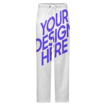Lade das Bild in den Galerie-Viewer, Damen / Frauen Plüschiger lockerer Zuhause Pyjamahose LM218 (Vorder und Rückenteil gestaltbar) mit Foto Design Motiv Text selbst gestalten und bedrucken
