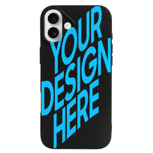 Lade das Bild in den Galerie-Viewer, Handyhülle für Apple iPhone 16 Serie aus TPU Leder mit Foto Text selbst gestalten und bedrucken

