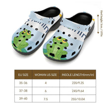 Lade das Bild in den Galerie-Viewer, Personalisierte High-Heel-Clogs mit individuellem Aufdruck

