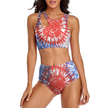 Lade das Bild in den Galerie-Viewer, Personalisierbarer High-Waist Bikini: Dein Strand-Statement
