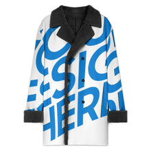 Lade das Bild in den Galerie-Viewer, Herren / Männer Zweireiher Trenchcoat mit Anzugkragen MWL510 mit Foto Design Motiv Text selbst gestalten und bedrucken
