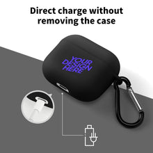 Lade das Bild in den Galerie-Viewer, Kopfhörer Schutzhülle Hülle für Apple AirPods (Neue 3. Generation) Bluetooth Kopfhörer mit Foto Design Motiv Text selbst gestalten und bedrucken
