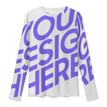 Lade das Bild in den Galerie-Viewer, Einzelbilddruck Damen / Frauen Langärmeliges Mesh T-Shirt SDS2504 mit Foto Design Motiv Text selbst gestalten und bedrucken
