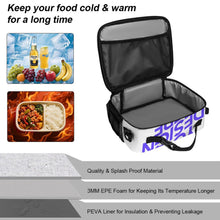Lade das Bild in den Galerie-Viewer, Lunchtasche Thermotasche Kühltasche 30x24.5x11cm mit Foto Design Motiv Text selbst gestalten und bedrucken
