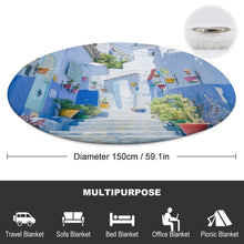 Lade das Bild in den Galerie-Viewer, Runde Decke personalisieren | XXL Fotodecke &amp; Picknickdecke
