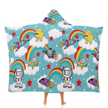 Lade das Bild in den Galerie-Viewer, Kapuzendecke personalisieren | Hoodie-Decke mit eigenem Foto
