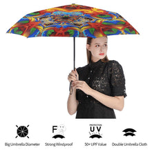 Lade das Bild in den Galerie-Viewer, Windfester Taschenschirm mit Foto | Automatik-Regenschirm personalisieren

