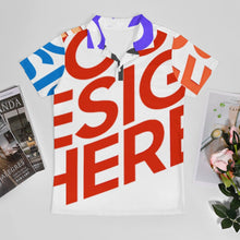 Lade das Bild in den Galerie-Viewer, Multi-Image-Design Kinder Jungen Ice Silk Kinder POLO T-Shirt J62T mit Foto Design Motiv Text selbst gestalten und bedrucken
