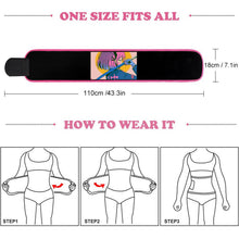 Lade das Bild in den Galerie-Viewer, Taillengürtel Personalisierbar | Thermogene Wirkung | Fitness

