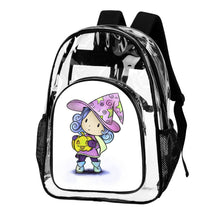 Lade das Bild in den Galerie-Viewer, Transparenter Rucksack personalisieren | PVC Tasche mit Foto
