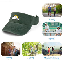 Lade das Bild in den Galerie-Viewer, Jeans Visor Cap personalisieren | Offen für Pferdeschwanz | Sonnenschutz
