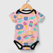 Lade das Bild in den Galerie-Viewer, Baby-Strampler mit individuellem Druck aus 100% Baumwolle
