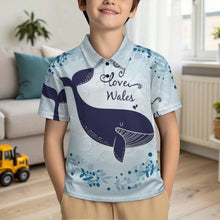 Lade das Bild in den Galerie-Viewer, Kinder Polo-Shirt personalisieren | Jungen Polo-Shirt mit Foto
