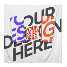 Lade das Bild in den Galerie-Viewer, Multi-Image-Druck Unisex Langarm Plüschiger bequemer Wickelmantel Pyjama LYQ129 mit Fotos Muster Text Logo selbst gestalten und bedrucken
