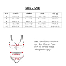 Lade das Bild in den Galerie-Viewer, Personalisierbarer High-Waist Bikini mit Schleife – Figurschmeichelnder Zweiteiler
