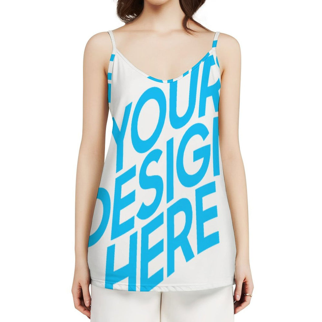 Einzelbild-Design Damen / Frauen Leibchen Tank Top NBX21 mit Foto Text selbst gestalten und bedrucken (Simple Design)