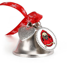 Lade das Bild in den Galerie-Viewer, Personalisierbarer Weihnachtsanhänger Glocke | Christbaumschmuck mit Foto
