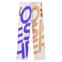 Lade das Bild in den Galerie-Viewer, Multi-Image-Design Damen / Frauen Plüschiger lockerer Zuhause Pyjamahose LM072 mit Foto Design Motiv Text selbst gestalten und bedrucken
