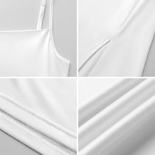 Lade das Bild in den Galerie-Viewer, Personalisiertes Trägerkleid mit Seitenschlitz – langes Sommerkleid mit individuellem Druck

