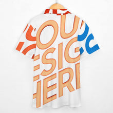 Lade das Bild in den Galerie-Viewer, Voll Druck Reiner Baumwolle Kinder Kurzarm T-Shirt mit kubanischem Kragen SDS012 mit Foto Design Motiv Text selbst gestalten und bedrucken
