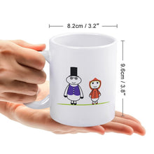 Lade das Bild in den Galerie-Viewer, Kaffeebecher Personalisierbar Weiß | Keramik 350ml | Spülmaschinenfest
