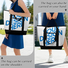 Lade das Bild in den Galerie-Viewer, Einzelbild-Design Isolierte Einkaufstasche mit großem Fassungsvermögen XB0601064 mit Foto selbst gestalten und bedrucken

